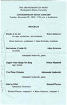 1993 - Contemporary Music Concert by NEIU Music Department