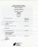 1994 - Graduate Recital by NEIU Music Department