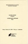 1994 - Faculty Concert by NEIU Music Department