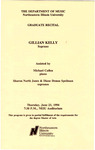 1994 - Graduate Recital by NEIU Music Department