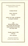 1994 - Graduate Recital by NEIU Music Department