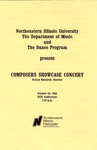 1994 - Composers Showcase Concert by NEIU Music Department