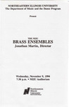 1994 - Brass Ensembles by NEIU Music Department