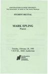 1995 - Mark Epling by NEIU Music Department