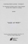 1995 - Jazz at NEIU by NEIU Music Department