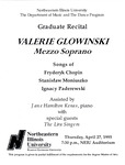 1995 - Graduate Recital by NEIU Music Department