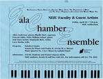1996 - Gala Chamber Ensemble by NEIU Music Department