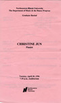 1996 - Graduate Recital by NEIU Music Department