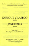 1996 - Enrique Vilaseco by NEIU Music Department