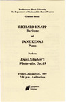1997 - Graduate Recital by NEIU Music Department