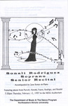 1997 - Senior Recital by NEIU Music Department