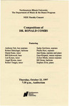 1997 - Faculty Concert by NEIU Music Department