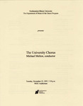 1997 - Chamber Ensembles by NEIU Music Department