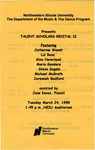 1998 - Talent Scholars Recital by NEIU Music Department