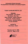 1998 - Talent Scholars Recital by NEIU Music Department