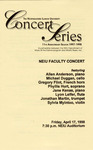 1998 - Faculty Concert by NEIU Music Department