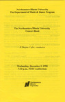 1998 - Concert Band by NEIU Music Department