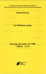 1998 - Student Recital by NEIU Music Department