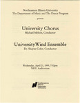1999 - University Chorus by NEIU Music Department