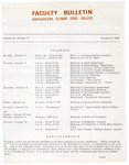 Northeastern Illinois State College Faculty Bulletin, January - April 1968 by Newsletter Staff