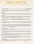 Northeastern Illinois State College Faculty Newsletter, September 1967 - August 1968