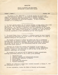 Newsletter- October 1969 by ORD Staff