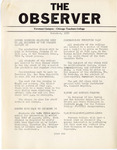 The Observer- Nov. 1, 1959 by Judy Fischer