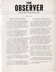 The Observer- Mar. 1, 1960 by Doris Ambrocelli