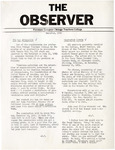 The Observer- Dec. 1, 1960 by Newspaper Staff