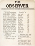 The Observer- Mar. 1, 1961 by Bruce Mikkelsen