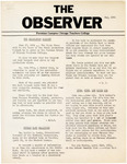 The Observer- May 1, 1961 by Bruce Mikkelsen