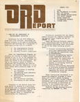 ORD Report- January 1975 by ORD Staff