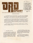 ORD Report- March 1975 by Barbara Moch