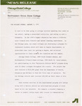 Press Releases - January-March 1971 by Northeastern Illinois State College Office of Public Information