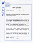 Press Releases - April-June 1993 by Northeastern Illinois University University Relations