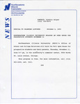 Press Releases - October-December 1993 by Northeastern Illinois University University Relations