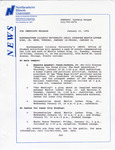 Press Releases - January-March 1994 by Northeastern Illinois University University Relations