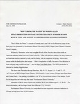 Press Releases - July-September 1998 by Northeastern Illinois University University Relations