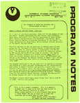 Program Notes- Apr. 1976 by Blanche Hersh