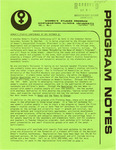 Program Notes- Sep. 1976