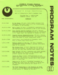 Program Notes- May 1977