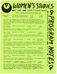 Program Notes- Mar. 1978