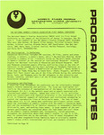 Program Notes- Jul. 1979 by Gladys Bergman