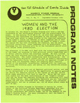 Program Notes- Sep. 1980
