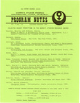 Program Notes- Sep. 1982