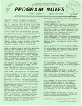 Program Notes- Spring 1992 by Women's Studies Program Staff