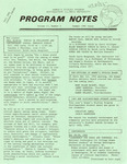 Program Notes- Summer 1992 by Women's Studies Program Staff