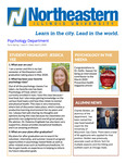 Psychology Department Newsletter- Apr. 1, 2020 by Department Staff
