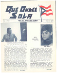 Que Ondee Sola- April 1972 by Chuck Torre