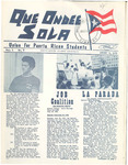Que Ondee Sola- August 1972 by Chuck Torre
